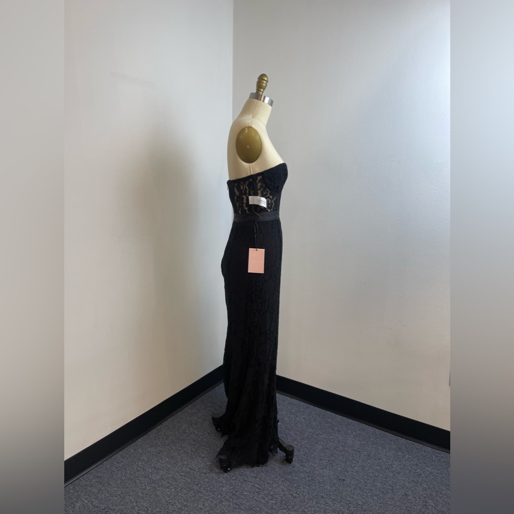 FAME & PARTNERS Mariposa Strapless Mesh-Net Dress - Picture 6 of 8